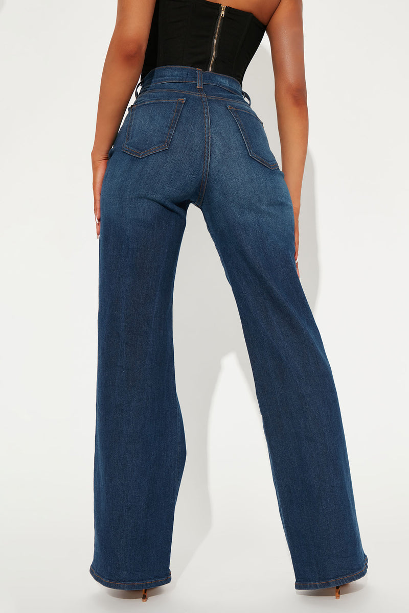 Dawson Ripped Straight Leg Jeans - Dark Wash | Fashion Nova, Jeans ...
