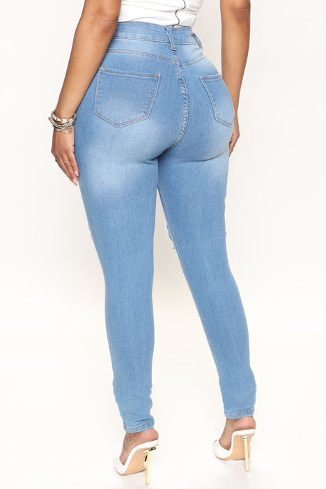 Can't Believe It! Booty Shaping Skinny Jeans - Black