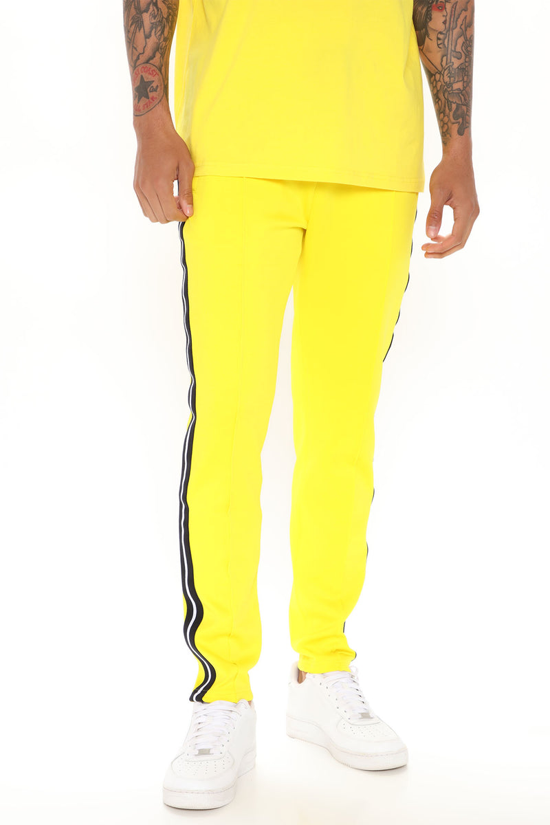 Russ Jogger - Yellow | Fashion Nova, Mens Pants | Fashion Nova