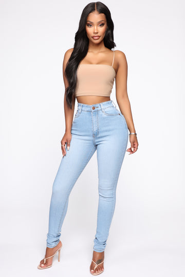 Blue Dream High Rise Jeans - Light Blue Wash