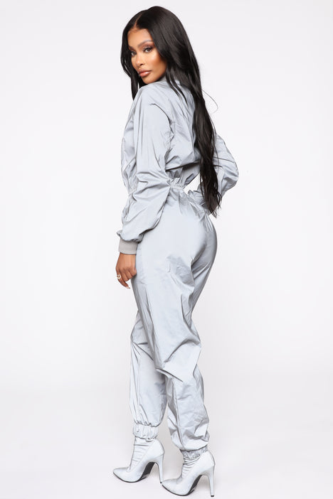 Essential Ribbed for Days Jumpsuit - Heather Grey