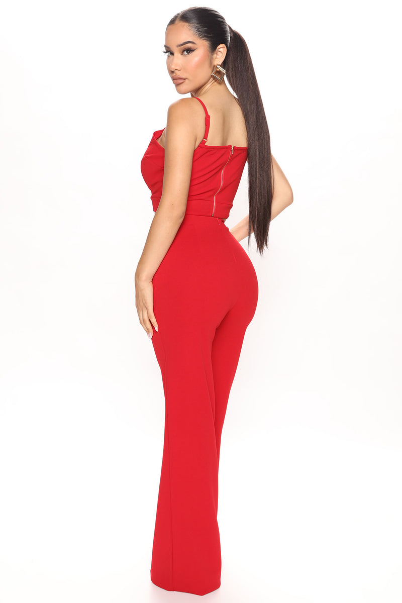 Classic Love Pant Set - Red | Fashion Nova, Matching Sets | Fashion Nova