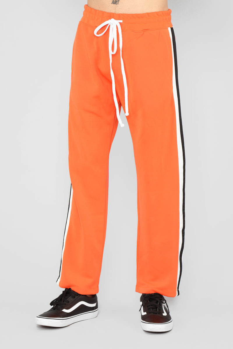 JC Tearaway Pants - Orange/Combo | Fashion Nova, Mens Pants | Fashion Nova