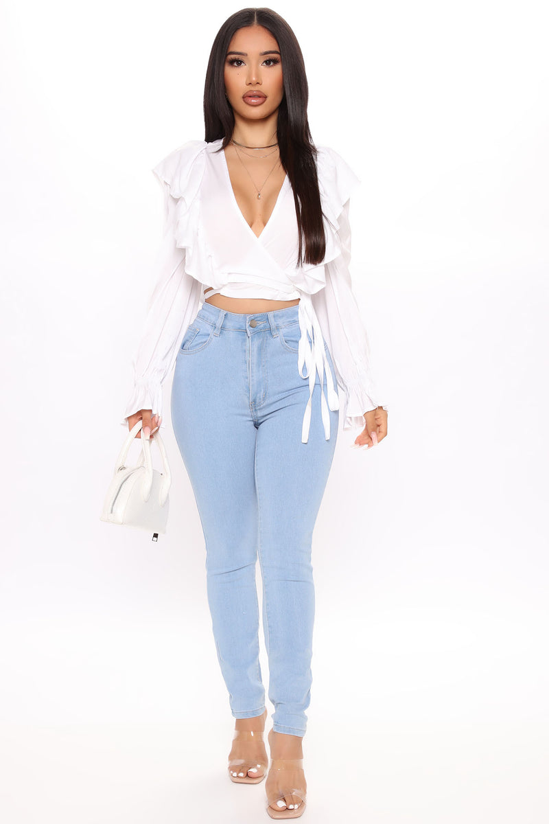 Queen Of Brunch Top - Off White | Fashion Nova, Shirts & Blouses ...