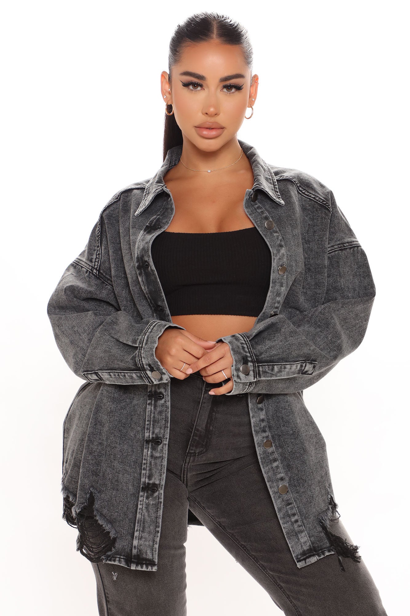 Trixie Girl Denim Bomber Jacket - Medium Wash | Fashion Nova, Jackets &  Coats | Fashion Nova