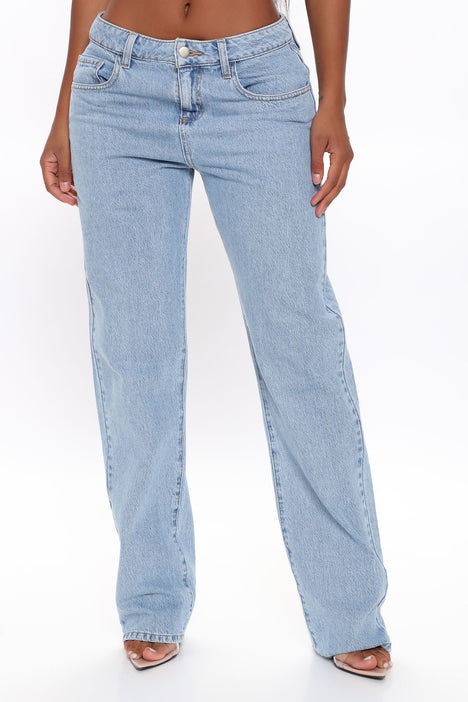 Something Missing Low Rise Flare Jeans - Light Blue Wash, Fashion Nova,  Jeans