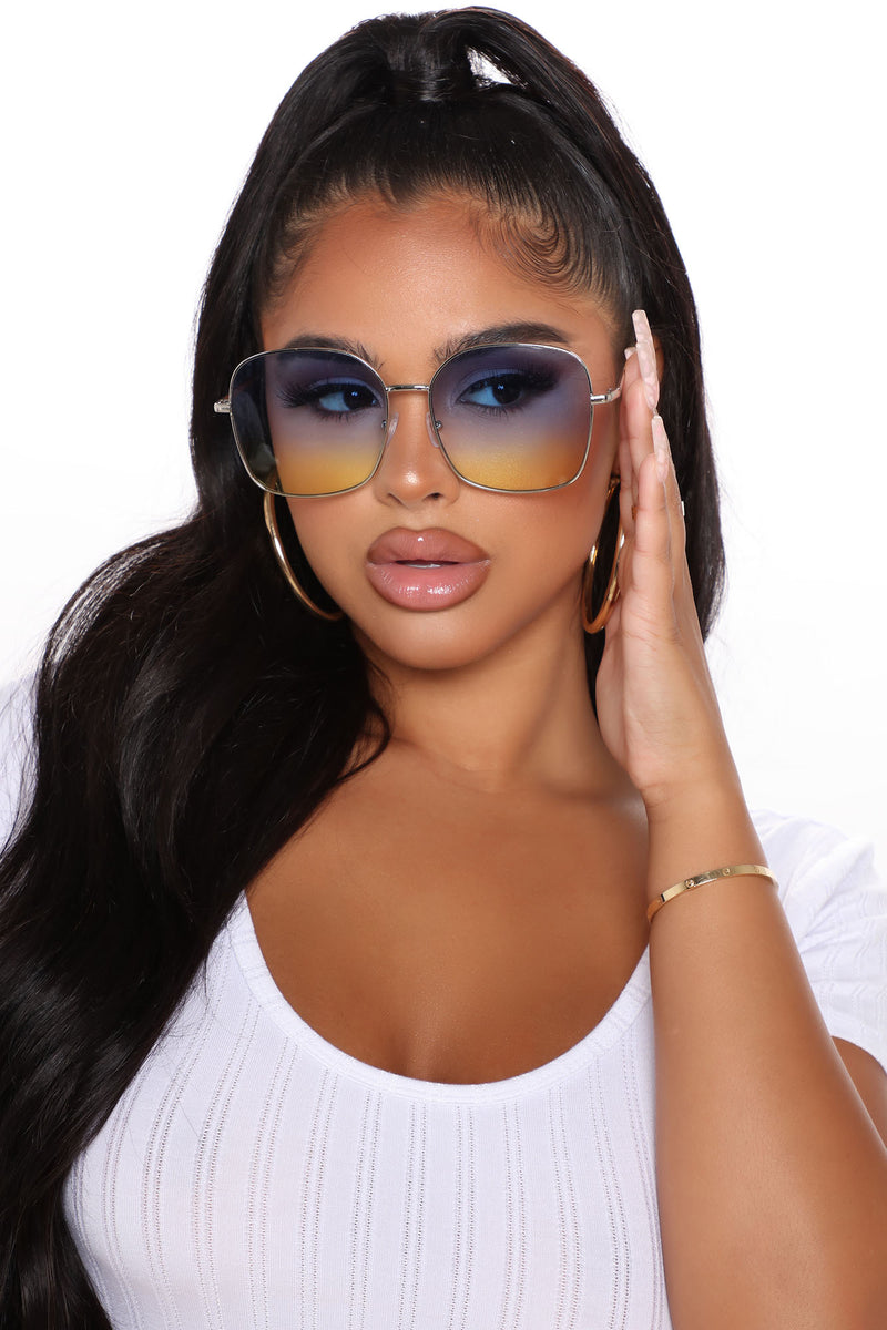 Insta Worthy Sunglasses Yellow Combo Fashion Nova Sunglasses