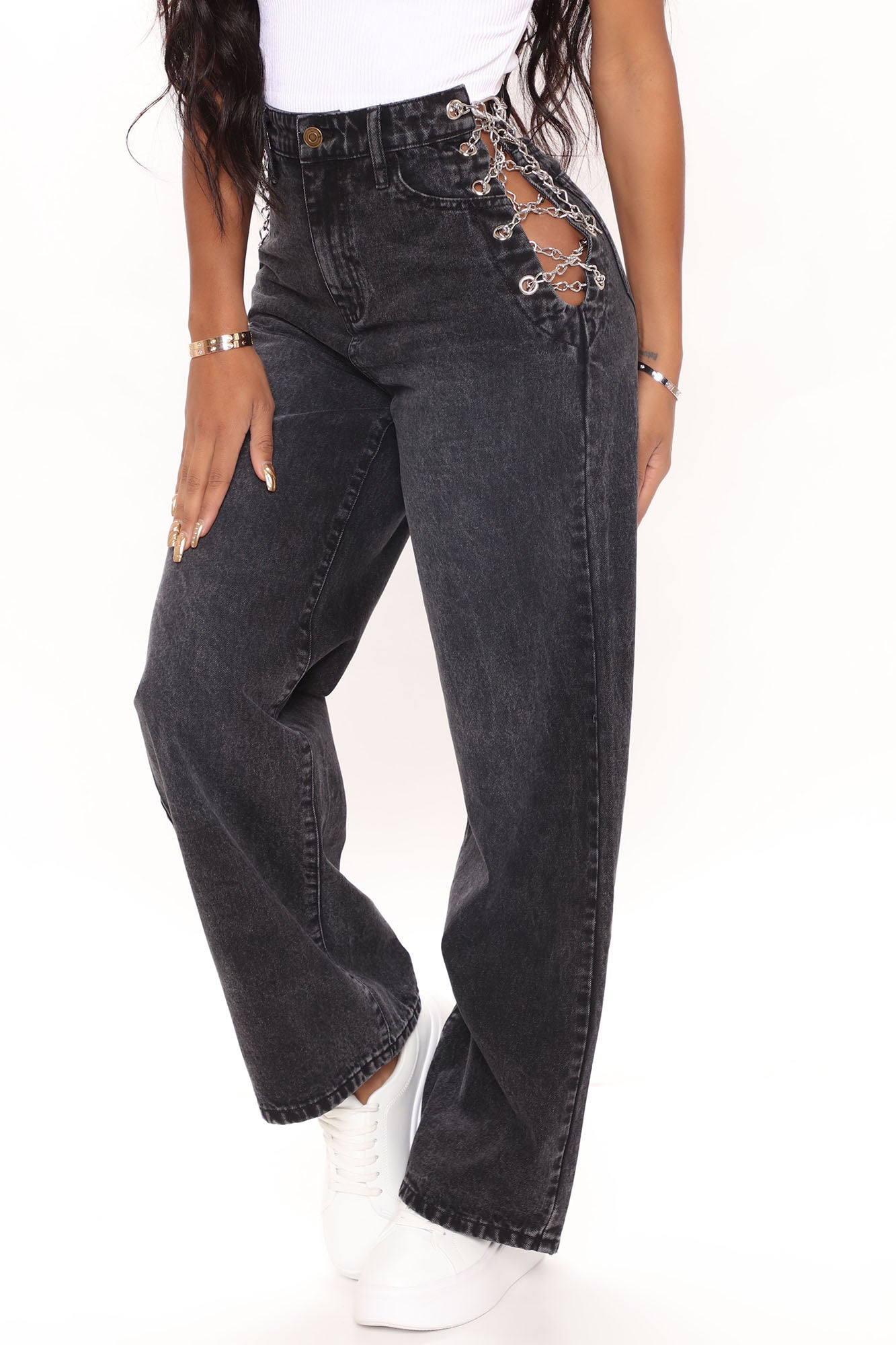 Chain Link Jeans 