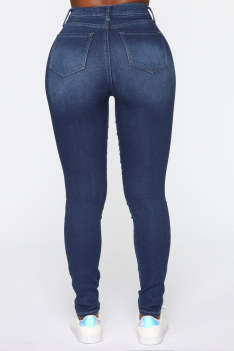 Emma Super Stretch High Rise Skinny Jean - Medium Wash, Fashion Nova,  Jeans