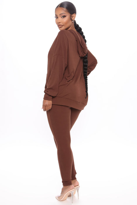 Ava Legging Set - Brown, Fashion Nova, Matching Sets
