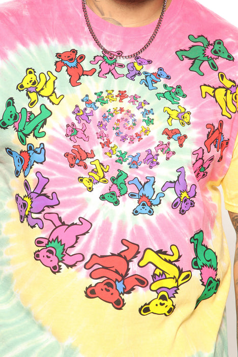 Grateful Dead Tie-Dye T-Shirt - Multi Color, Fashion Nova, Screens Tops  and Bottoms