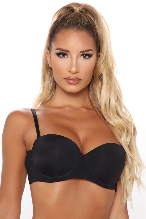 Secret Strapless Multi Way Bra - Black, Fashion Nova, Lingerie & Sleepwear