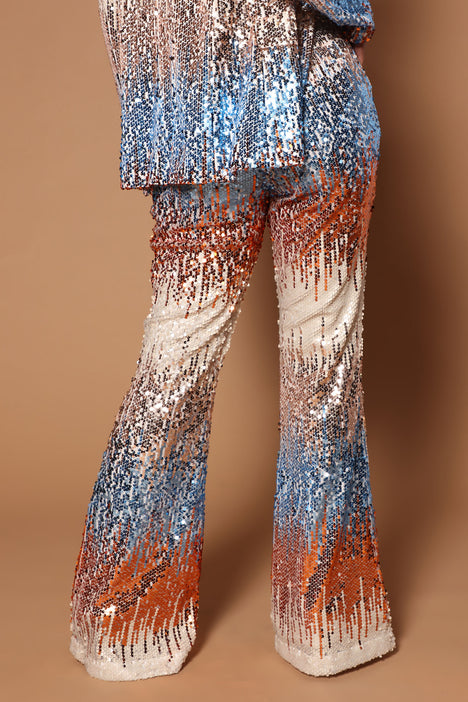 Jaylynn Sequin Flare Pants – Nova Lee Boutique