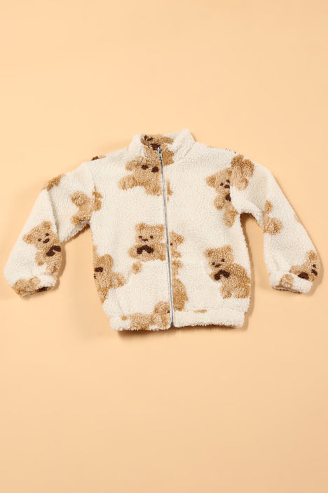 Your Favorite Teddy Bear Pullover Jacket - Ivory, Fashion Nova, Jackets &  Coats