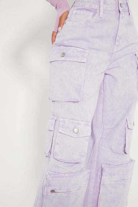 Lily High Fashion Nova - Fashion Lavender | Jeans Rise Jeans Cargo Nova, 