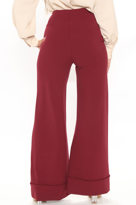 Amazon.com: Burgundy Dress Pants