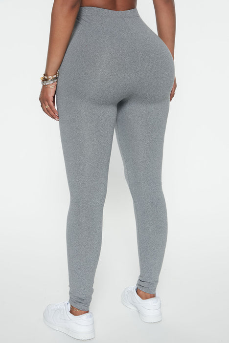 Got my heathered grey invigorate leggings in the mail today. Scored