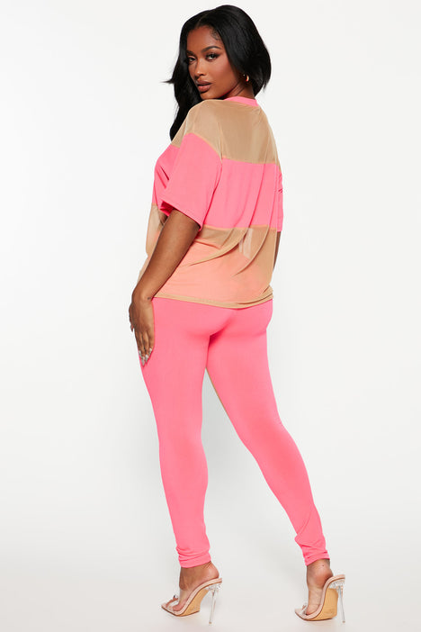 Laasa Sports | Mid-Rise Solid Leggings for Women