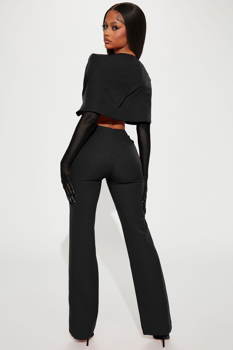 Taking LA Jumpsuit Set - Black | Fashion Nova, Jumpsuits | Fashion Nova