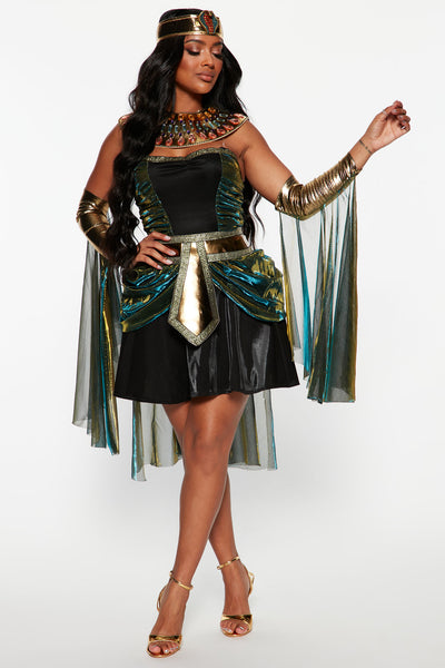 Greek Goddess 4 Piece Costume Set - Cream/combo