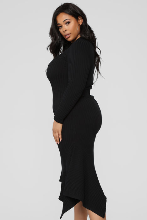 Left My Heart In Rome Mermaid Dress Black Fashion Nova