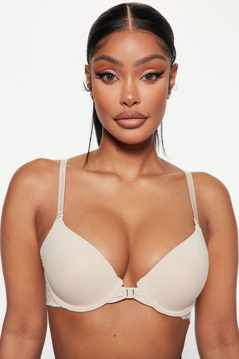 BODY BY VICTORIA - Push-Up Perfect Shape Racerback Bra in Front Close,  Women's Fashion, New Undergarments & Loungewear on Carousell