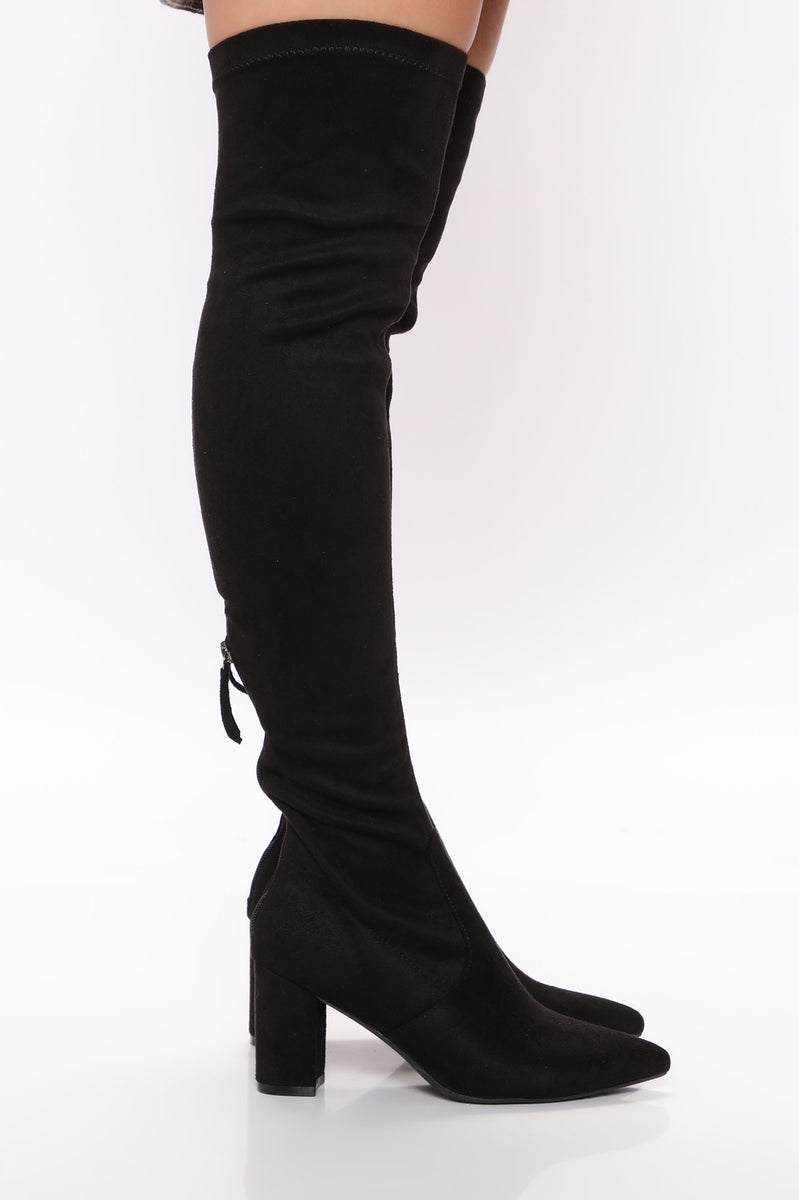 I've Got Hope Heeled Boots - Black | Fashion Nova, Shoes | Fashion Nova