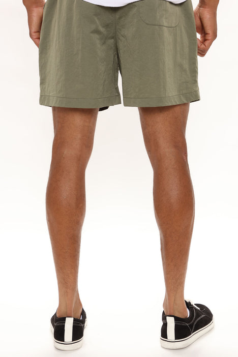 NVGTN Solid Seamless Shorts - Olive