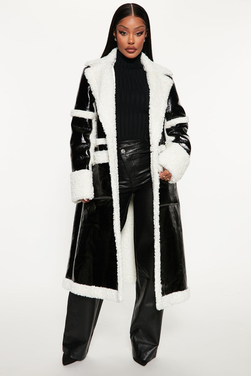 Baddest In The Streets Coat - Black | Fashion Nova, Jackets & Coats ...