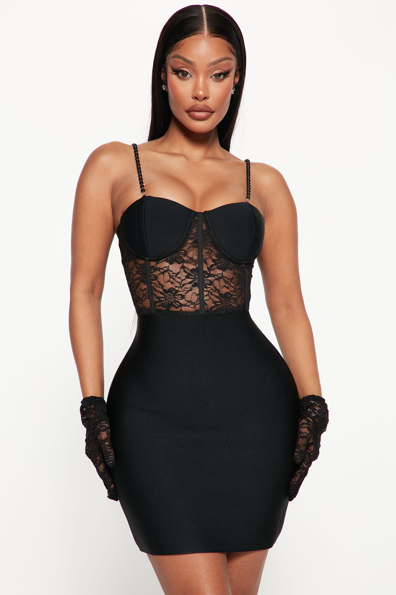 baddie bodycon dress outfit