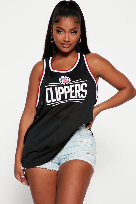LA Clippers Fashion Tank - Black  Fashion Nova, Screens Tops and