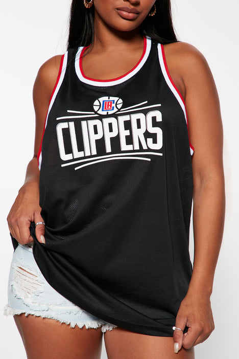 LA Clippers Fashion Tank - Black  Fashion Nova, Screens Tops and