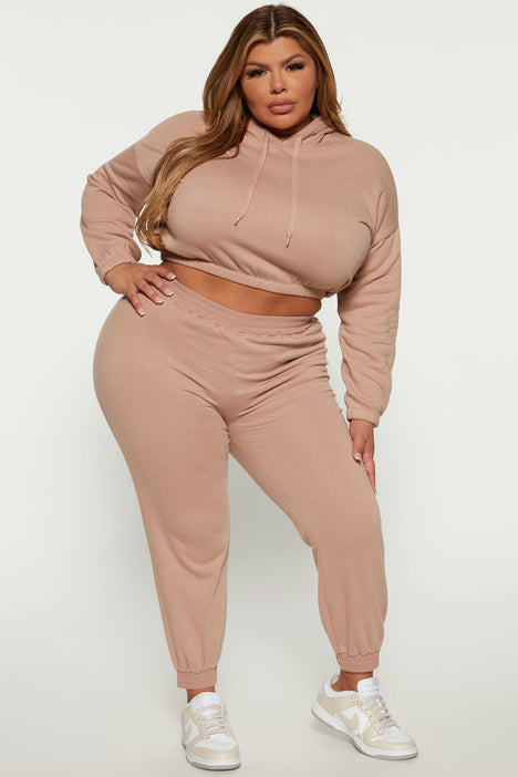 Get Ready Jogger Set - Taupe