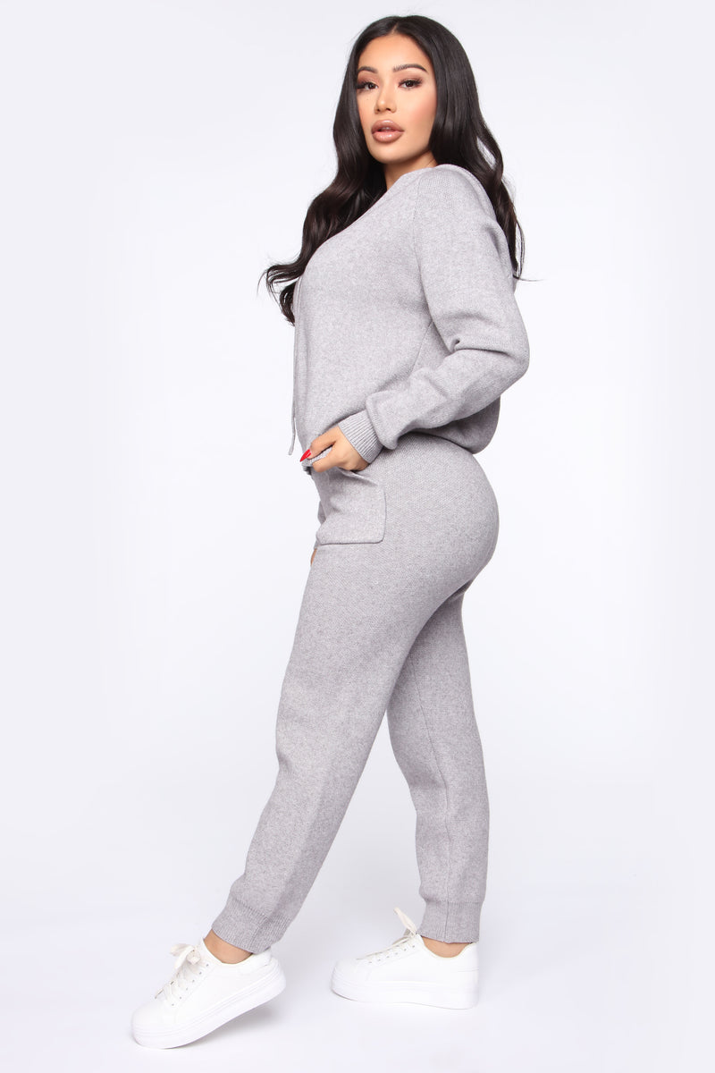Cozy Dreams Sweater Set - Heather Grey | Fashion Nova, Matching Sets ...