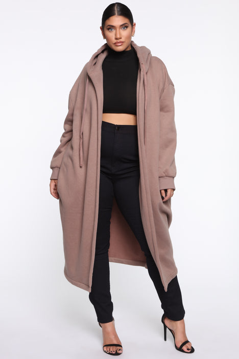 Sky Walker Long Jacket - Mocha  Fashion Nova, Jackets & Coats