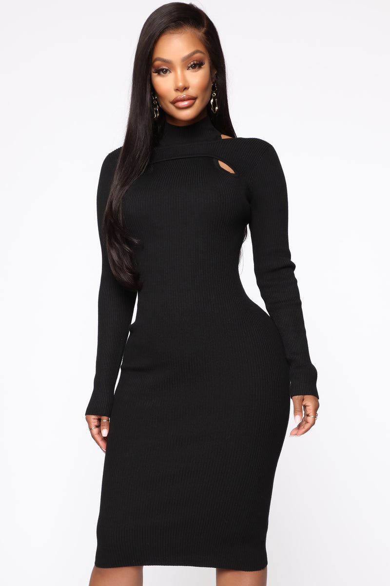 Dangerous Woman Midi Dress - Black | Fashion Nova, Dresses | Fashion Nova