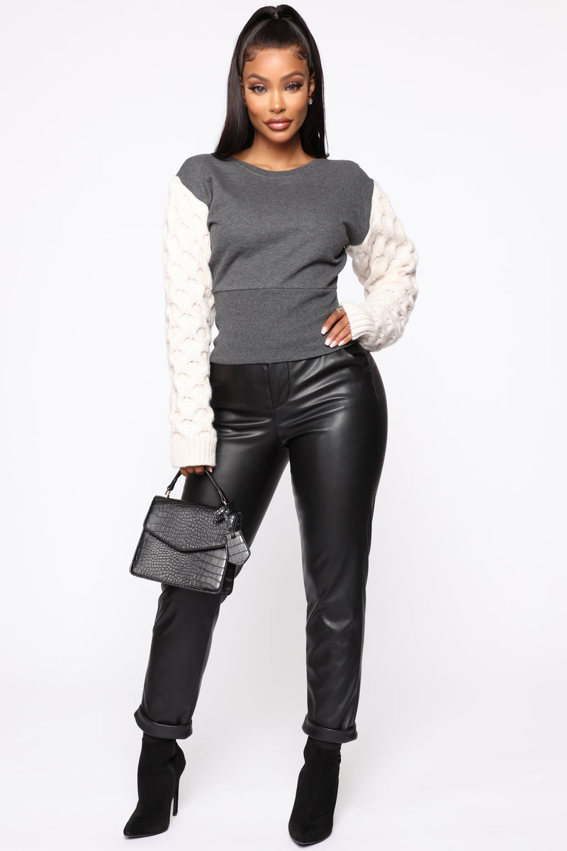 Lory Cozy Sweater - Grey | Fashion Nova, Sweaters | Fashion Nova