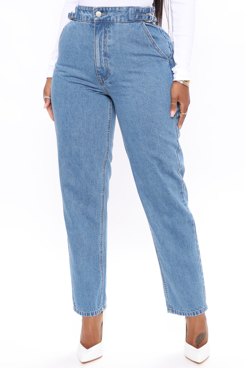 Tighten Up Mom Jeans - Light Blue Wash | Fashion Nova, Jeans | Fashion Nova