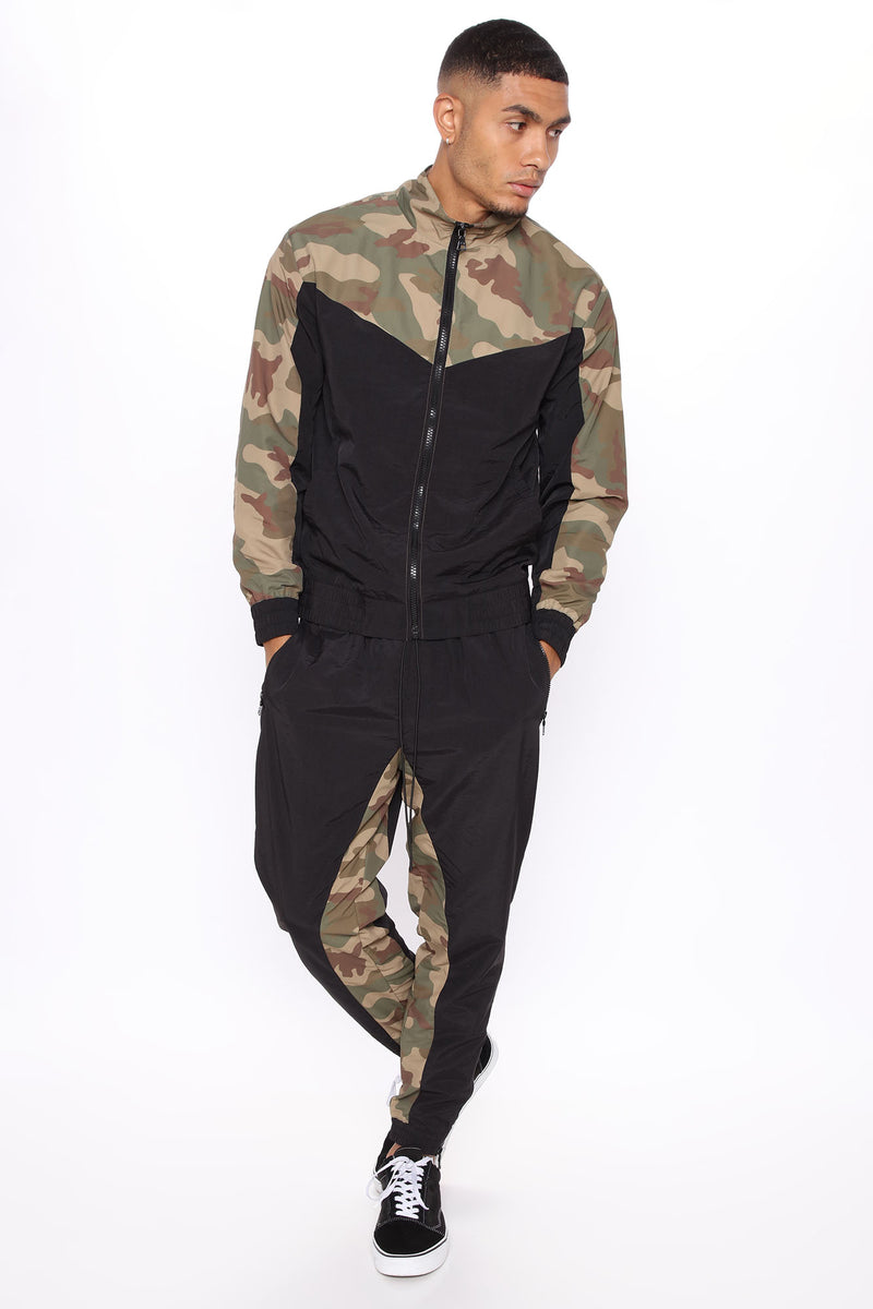 Make A Statement Windbreaker Track Pant - Camouflage | Fashion Nova ...