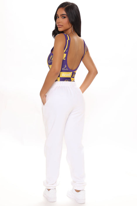 NBA Foul Ball Lakers Bodysuits - Black, Fashion Nova, Screens Tops and  Bottoms