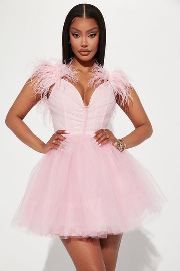 Hailie Bandage Maxi Dress - Hot Pink