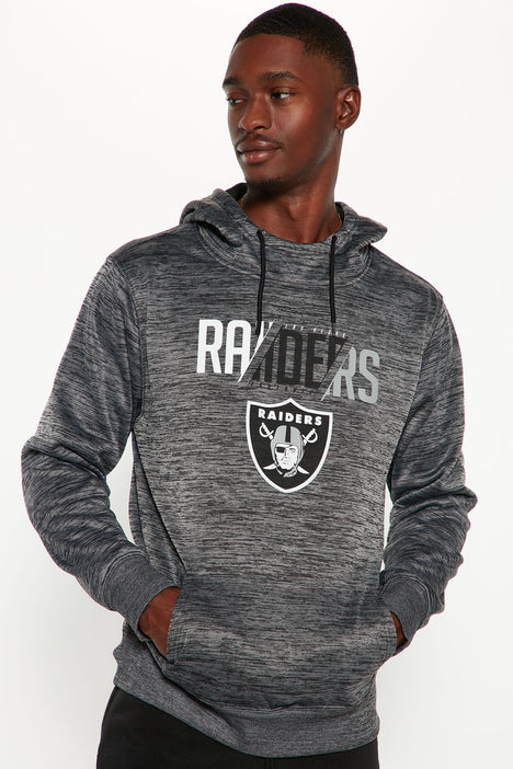 Las Vegas Raiders Yarn Dye Hoodie - Heather Grey, Fashion Nova, Mens  Graphic Tees