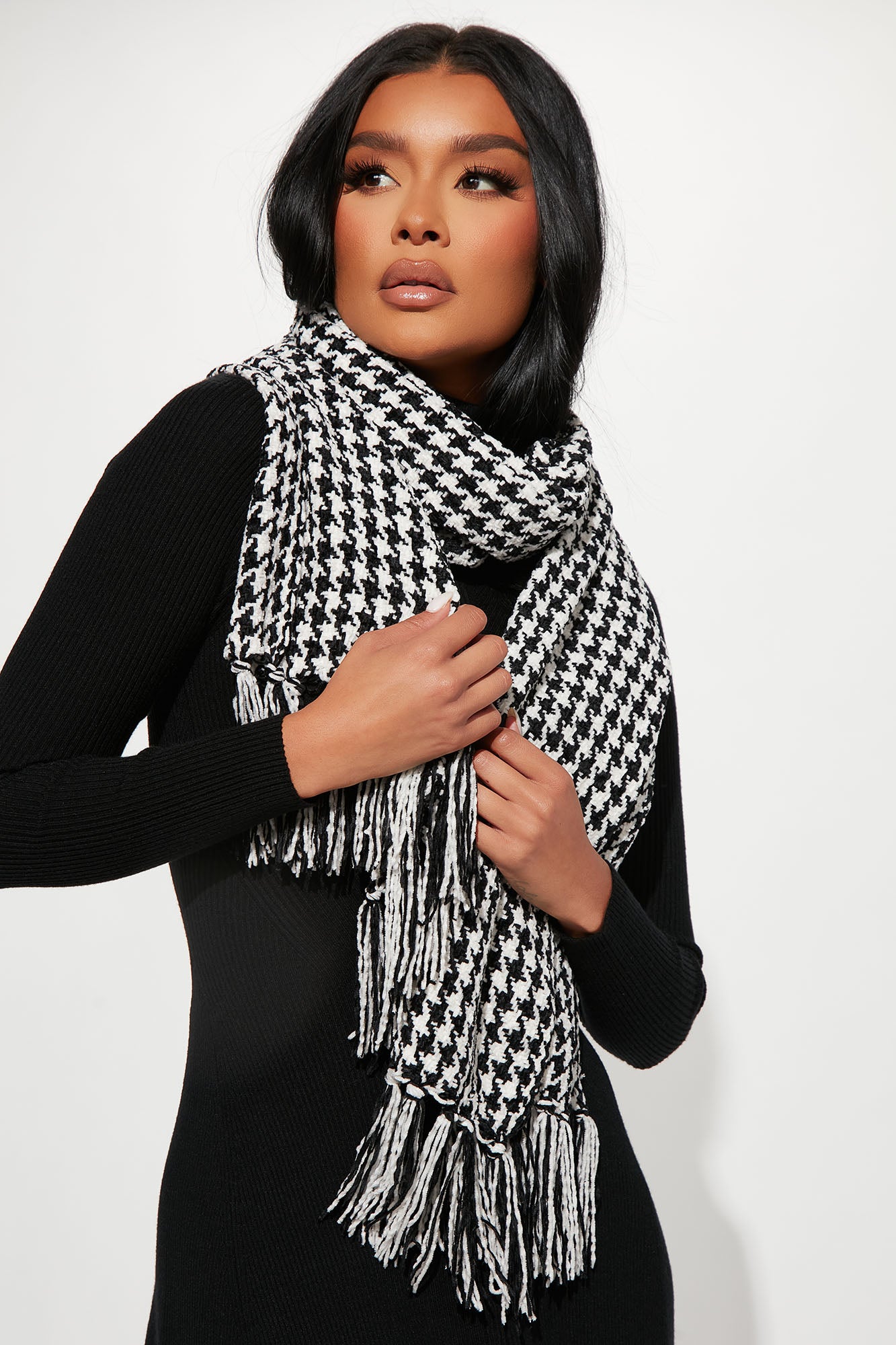 Houndstooth Scarf Women, Apparel Houndstooth Scarves