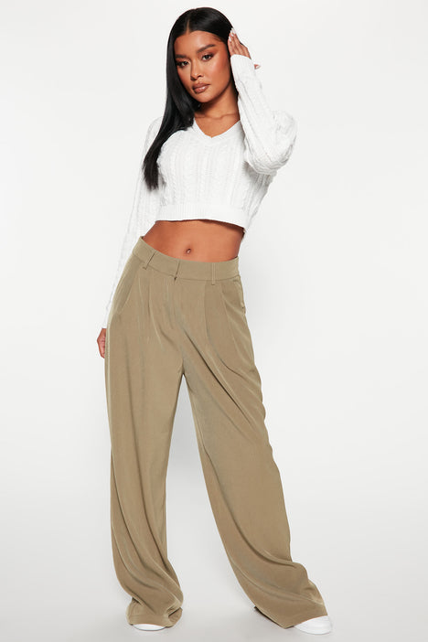 Lisa Fit Napoli Knit Pull-On Trouser - Olsen Fashion Canada