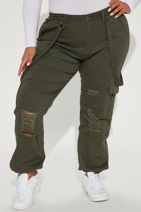 Level You Up Cargo Pant - Navy, Fashion Nova, Pants