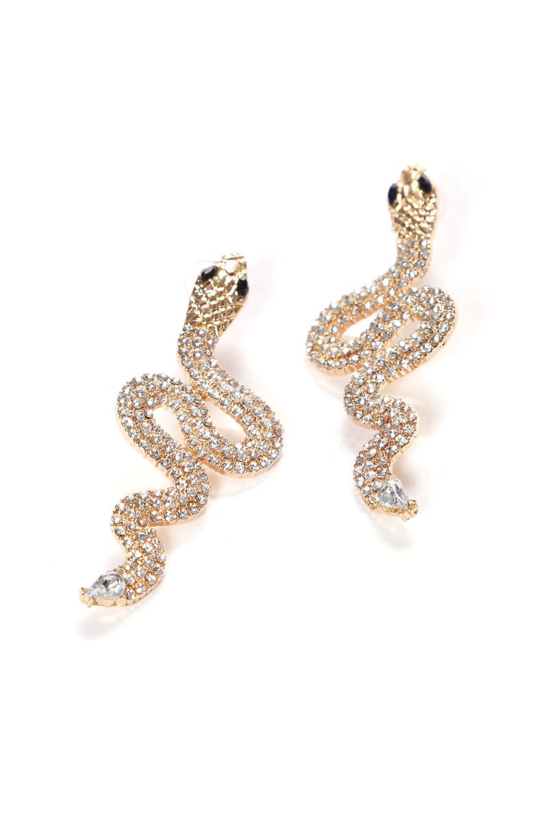 Venomous Vixen Drop Earrings - Gold | Fashion Nova, Jewelry | Fashion Nova