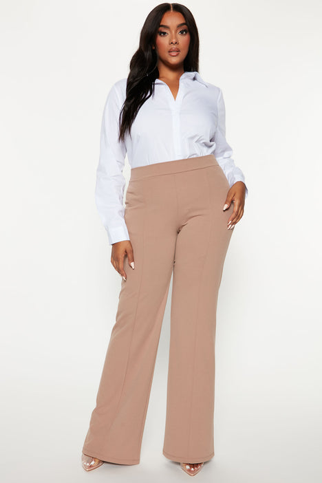 Tall Victoria High Waisted Dress Pants - Mauve, Fashion Nova,  Career/Office