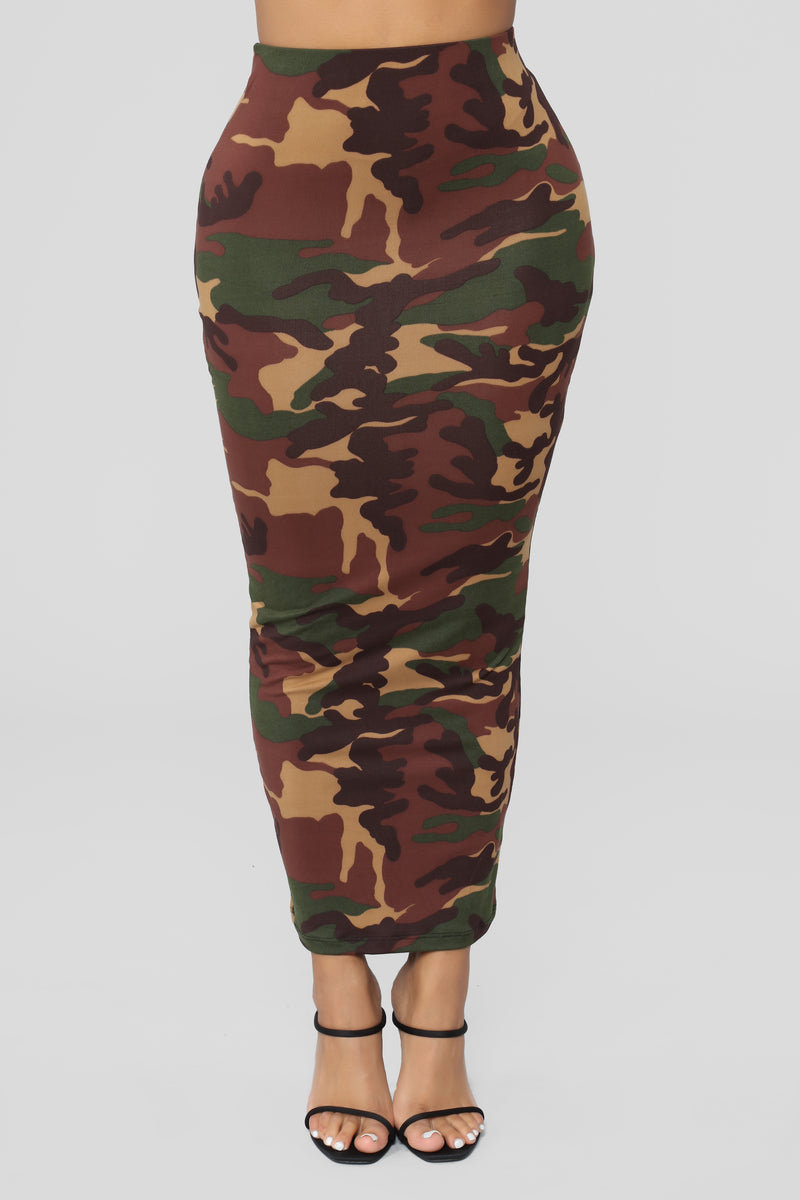 Soldier Of Love Maxi Skirt - Camo | Fashion Nova, Skirts | Fashion Nova
