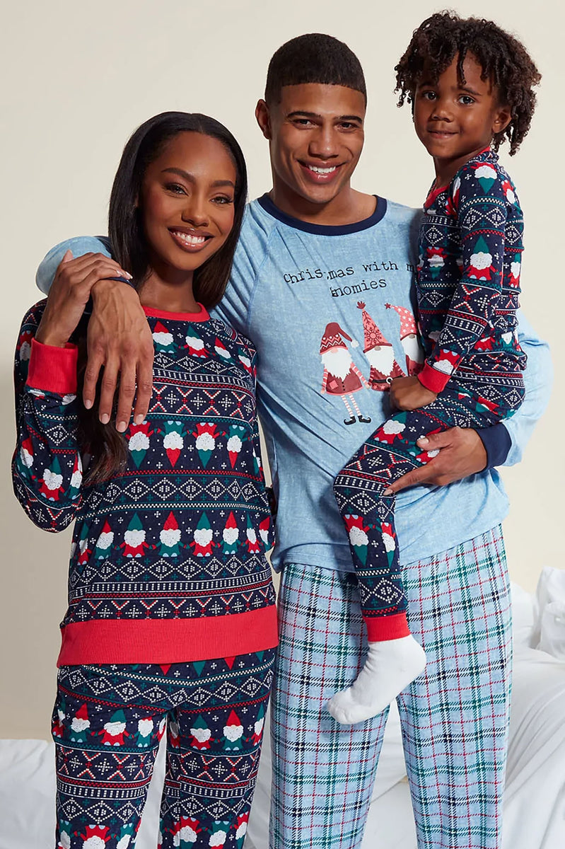 Mini The Holidays With My Gnomes Tight Fit Set - Navy/combo | Fashion ...