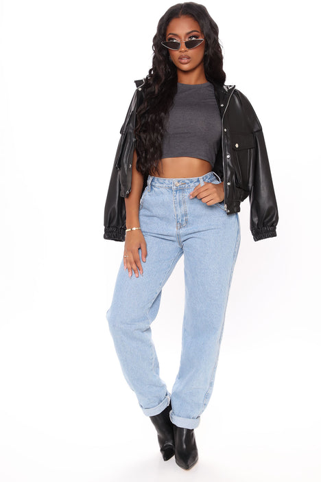 Robin Crop Top - Oatmeal